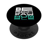 Sé rico, mantente humilde: una declaración para mentes impulsadas por un propósito PopSockets PopGrip Adhesivo