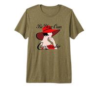 SÉ Siempre TU Propia Animadora Motivacional con Texto Negro Camiseta Premium