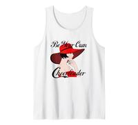 SÉ Siempre TU Propia Animadora Motivacional con Texto Negro Camiseta sin Mangas