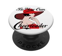 SÉ Siempre TU Propia Animadora Motivacional con Texto Negro PopSockets PopGrip Adhesivo
