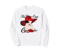 SÉ Siempre TU Propia Animadora Motivacional con Texto Negro Sudadera