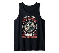 Sé Siempre Veterano de los Estados Unidos Bandera Estadounidense Día de los Veteranos Patriótico Camiseta sin Mangas