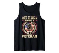 Sé Siempre Veterano de los Estados Unidos Bandera Estadounidense Día de los Veteranos Patriótico Camiseta sin Mangas