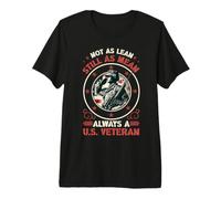 Sé Siempre Veterano de los Estados Unidos Bandera Estadounidense Día de los Veteranos Patriótico Camiseta Premium
