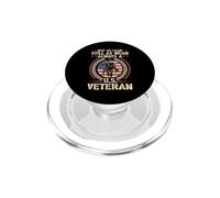 Sé Siempre Veterano de los Estados Unidos Bandera Estadounidense Día de los Veteranos Patriótico PopSockets PopGrip para MagSafe