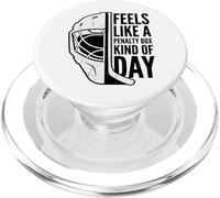Se Siente como una Caja de penalización Tipo de día de Hockey sobre Hielo MaskStick PopSockets PopGrip para MagSafe