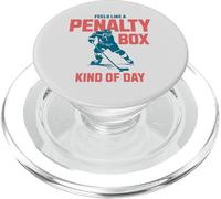 Se Siente como una Caja de penaltis Tipo de día Hockey Divertido PopSockets PopGrip para MagSafe
