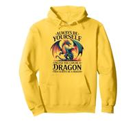 Sé tú Mismo a Menos Que Puedas ser un dragón. Me encantan los Dragones Sudadera con Capucha