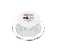 Sé tú Mismo, Nos Gustas de Todos Modos, Gato Divertido e inclusivo PopSockets PopGrip para MagSafe