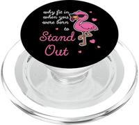 Sé tú Mismo: por qué Encajar Cuando estabas empoderando a Flamingo PopSockets PopGrip para MagSafe
