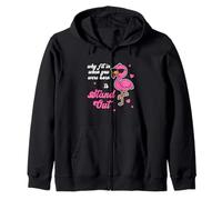 Sé tú Mismo: por qué Encajar Cuando estabas empoderando a Flamingo Sudadera con Capucha