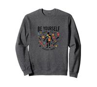 Sé tú Mismo Todos los demás ya están tomados motivacionales Sudadera, Unisex para Adultos, Jaspeado Oscuro, L