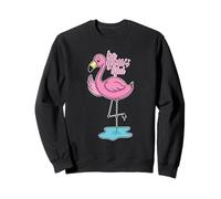 Sé tu Tiful Flamingo Sudadera