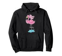 Sé tu Tiful Flamingo Sudadera con Capucha