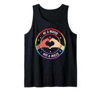 Sé un amigo, no un matón Orgullo LGBT - Love LGBTQ Anti-Bullying Camiseta sin Mangas