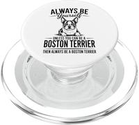 Sé un Boston Terrier Divertido Boston Terrier PopSockets PopGrip para MagSafe
