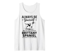 Sé un Brittany Spaniel Divertido Brittany Spaniel Camiseta sin Mangas