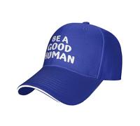 Sé Un Buen Ser Humano Unisex Gorra De Béisbol Cómoda Snapback Cap Ajustable Sombrero para Verano Senderismo Aire Libre