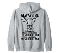 Sé un Bulldog francés Divertido Bulldog francés Sudadera con Capucha