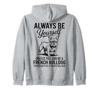 Sé un Bulldog francés Divertido Bulldog francés Sudadera con Capucha