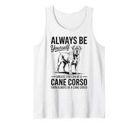 Sé un Cane Corso Divertido Cane Corso Camiseta sin Mangas