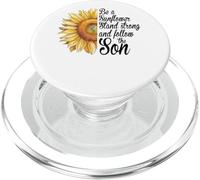 Sé un Girasol, mantente en pie, Sigue al Sol PopSockets PopGrip para MagSafe