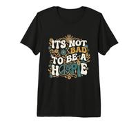 Sé un Hippie Retro Vintage de los 60 Camiseta Premium