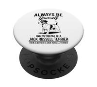 Sé un Jack Russell Terrier Divertido Jack Russell Terrier PopSockets PopGrip Adhesivo