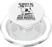 Sé un Jack Russell Terrier Divertido Jack Russell Terrier PopSockets PopGrip para MagSafe