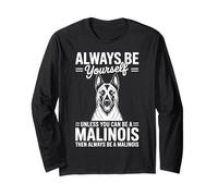 Sé un Malinois Divertido Belga Malinois Manga Larga