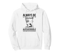 Sé un Perro Australiano Divertido Aussiedoodle Sudadera con Capucha
