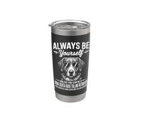 Sé un perro perdiguero de peaje de pato de Nueva Escocia Vaso térmico de acero inoxidable de doble pared