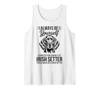 Sé un Perro Setter irlandés Divertido Setter irlandés Camiseta sin Mangas