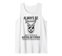 Sé un Perro Terrier Australiano Divertido Terrier Australiano Camiseta sin Mangas