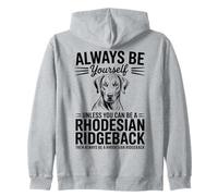Sé un Ridgeback Rhodesian Ridgeback Divertido Sudadera con Capucha