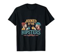 Se unió al Hipsters Coffee Squad Goals Design Camiseta