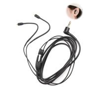 SE215 - Cable de repuesto desmontable para auriculares Shure SE315, SE425, SE535 y SE846 de 64 pulgadas (EAC64BK, negro)