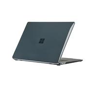 Se7enline Funda compatible con Microsoft Surface Laptop 4 2021 de 13.5 pulgadas para Surface Laptop 2022 2019 2018 5/3/2 modelo 1769/1867/1958/1950 con carcasa rígida de material Alcantara, negro