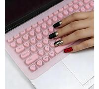 Se7enline Funda universal para teclado de laptop de 12/13/14 pulgadas para clavos largos, compatible con MacBook/HP/Dell/Lenovo/Acer/Asus/Samsung, calcomanías de burbujas de teclado elevadas para Nail