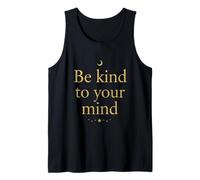 Sea Amable con su Mente Psicología de Conciencia sobre la Salud Mental Camiseta sin Mangas