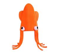Sea Animal Hat, Plush Costume Cap, Funny Squid Headwear, Lightweight Breathable Dress Hat, Creative Party Outfit Accessory for Photography Stage Shows Halloween Christmas Birthday Kids Adults Use