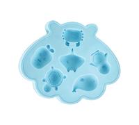 Sea Animal Ice Molds | Non-Stick Convenience | Silicone Material | Ice Maker Mold | Large Chilled Drink Shaper | Non-Stick Leakproof Design | For Home Kitchen