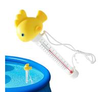 Sea Animal poolTemperature Gauge - Floating Crab Conch Style 21.5×9.5cm PVC+ABS Swimming poolThermometer | Cute Decorative Water Tester for Spa, Hot Tub, Fish Tank, Aquarium, Outdoor Swimming poolA