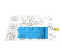 Sea Animal Stencils, Reusable Painting Drawing Template, Creative Mural