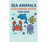 Sea animals calming colouring book: ASD friendly