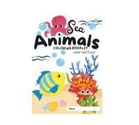 Sea Animals: Coloring and tracing booklet
