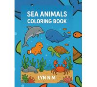Sea Animals Coloring Book (Let's colour)