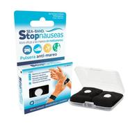 Sea-Band Stop Náuseas Pulsera Anti-mareo Adulto Negro 2uds