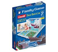 Sea Battle Quercetti Batalla Naval Niños con Coordenadas Cartesianas, Juegos de Mesa Niños, Juegos Niños 7 Años, Excelente Regalo Niña 7 Años o Regalo Niño 8 Años Educativo y Divertido
