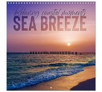 Sea Breeze Relaxing Coastal Moms (Wall Calendar 2026 12" x 24" / 30 x 60 cm (Open)) CALVENDO 12 Month Wall Calendar: Enjoy fascinating calm vistas (CALVENDO Nature)